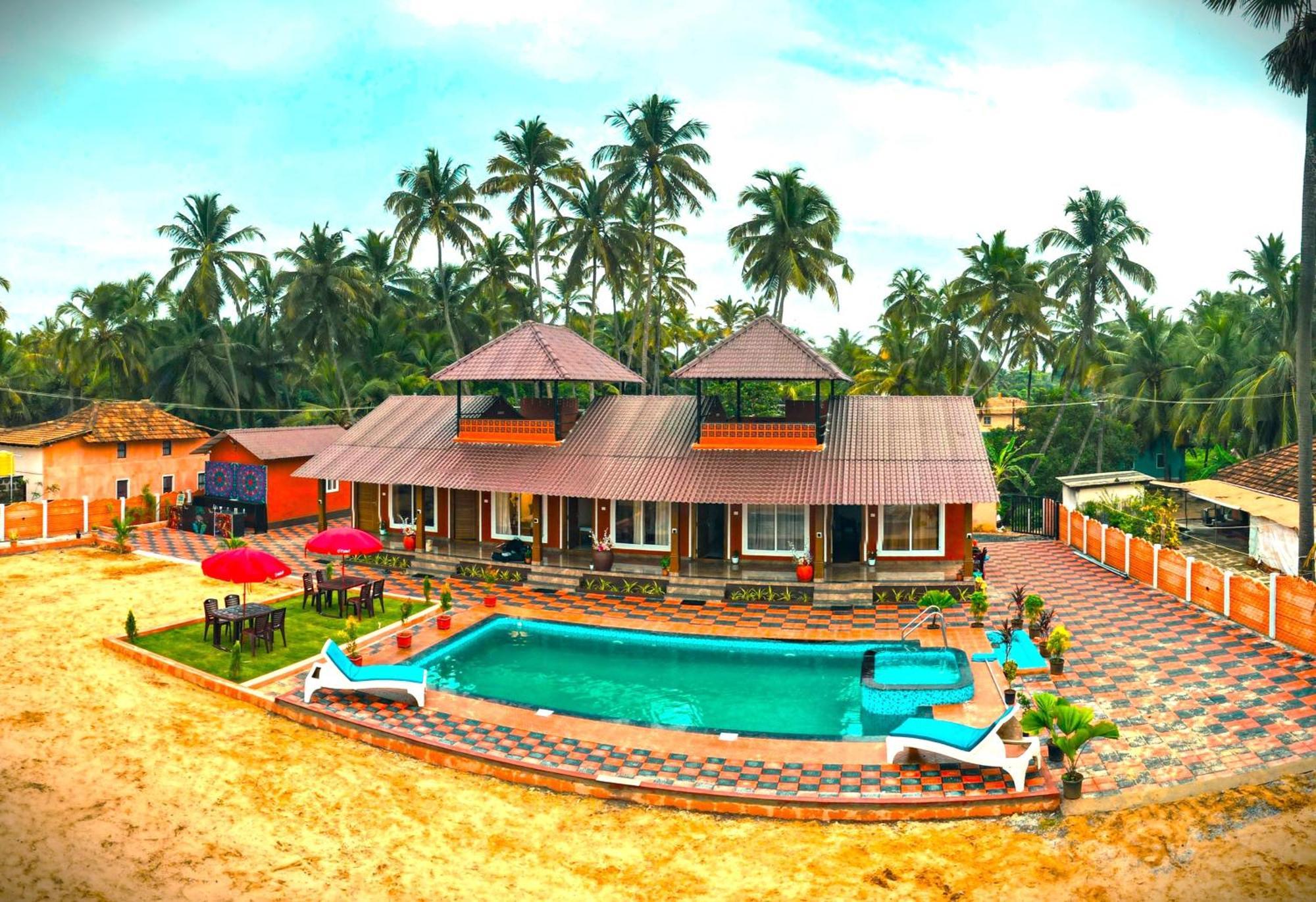 Namaste Homestay And Beach Resort Kaup Ngoại thất bức ảnh